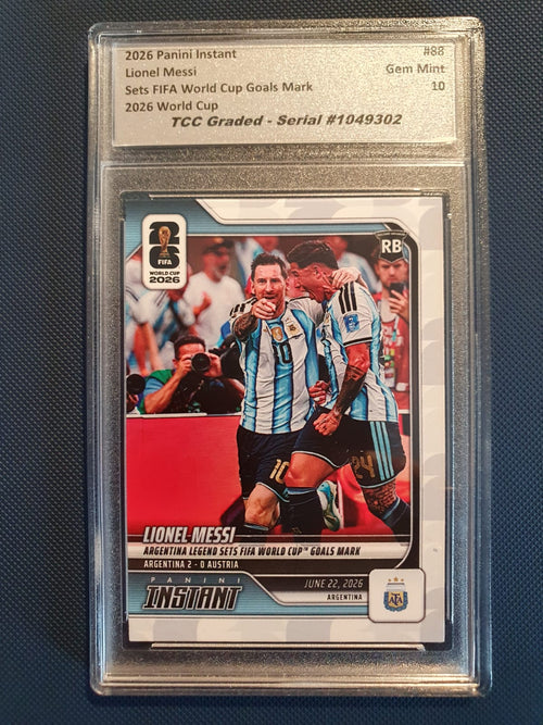 2026 Panini Instant #88 Lionel Messi - Frente