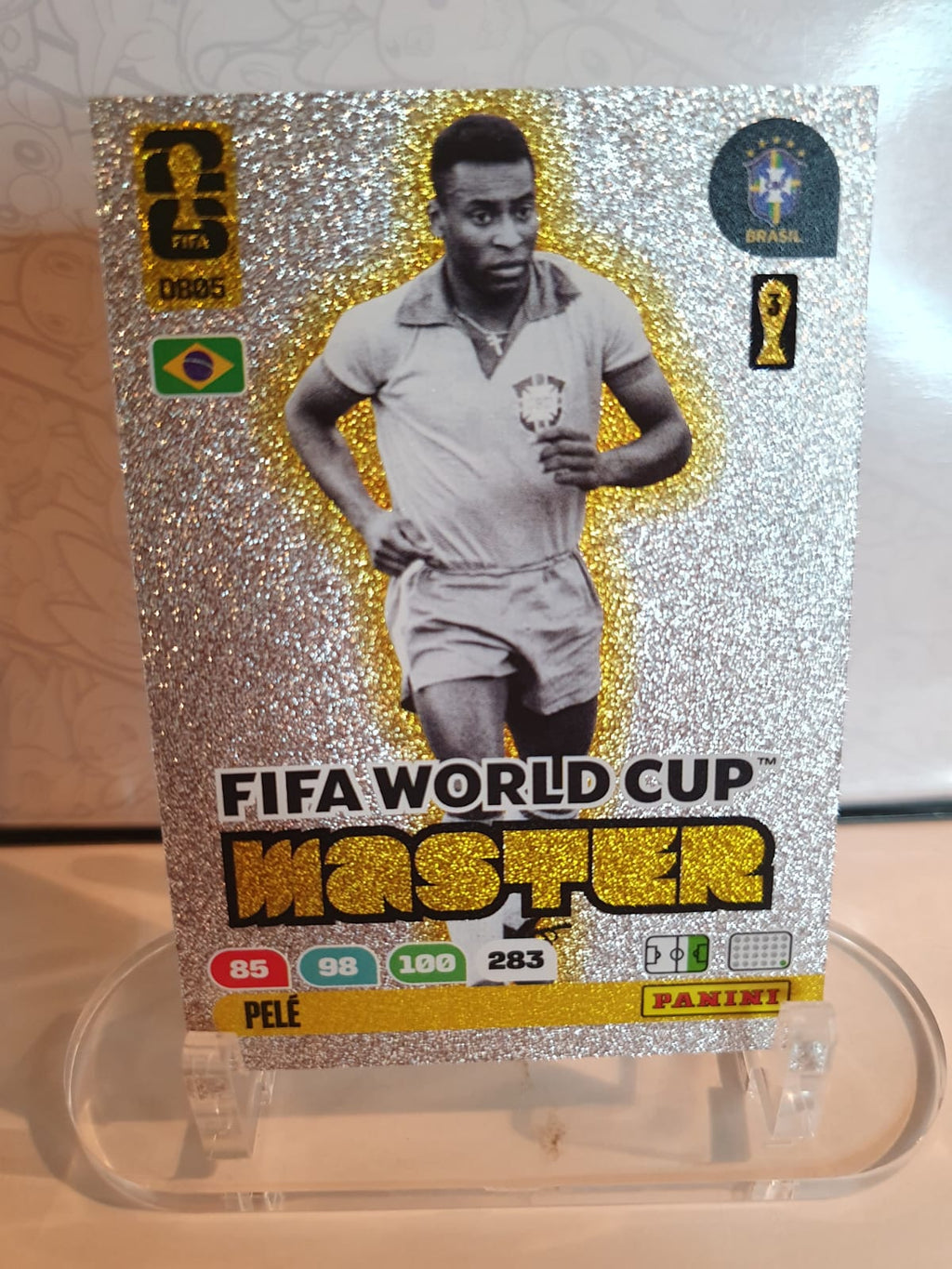 Pelé FIFA World Cup Master Panini Adrenalyn XL