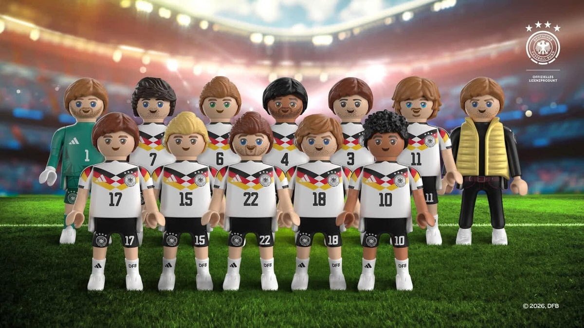 Playmobil Selección Alemana - equipo completo, producto con licencia oficial DFB