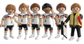 Playmobil Selección Alemana Set 1 (210449) - jugadores #3, #4, #6, #11, #17 y entrenador