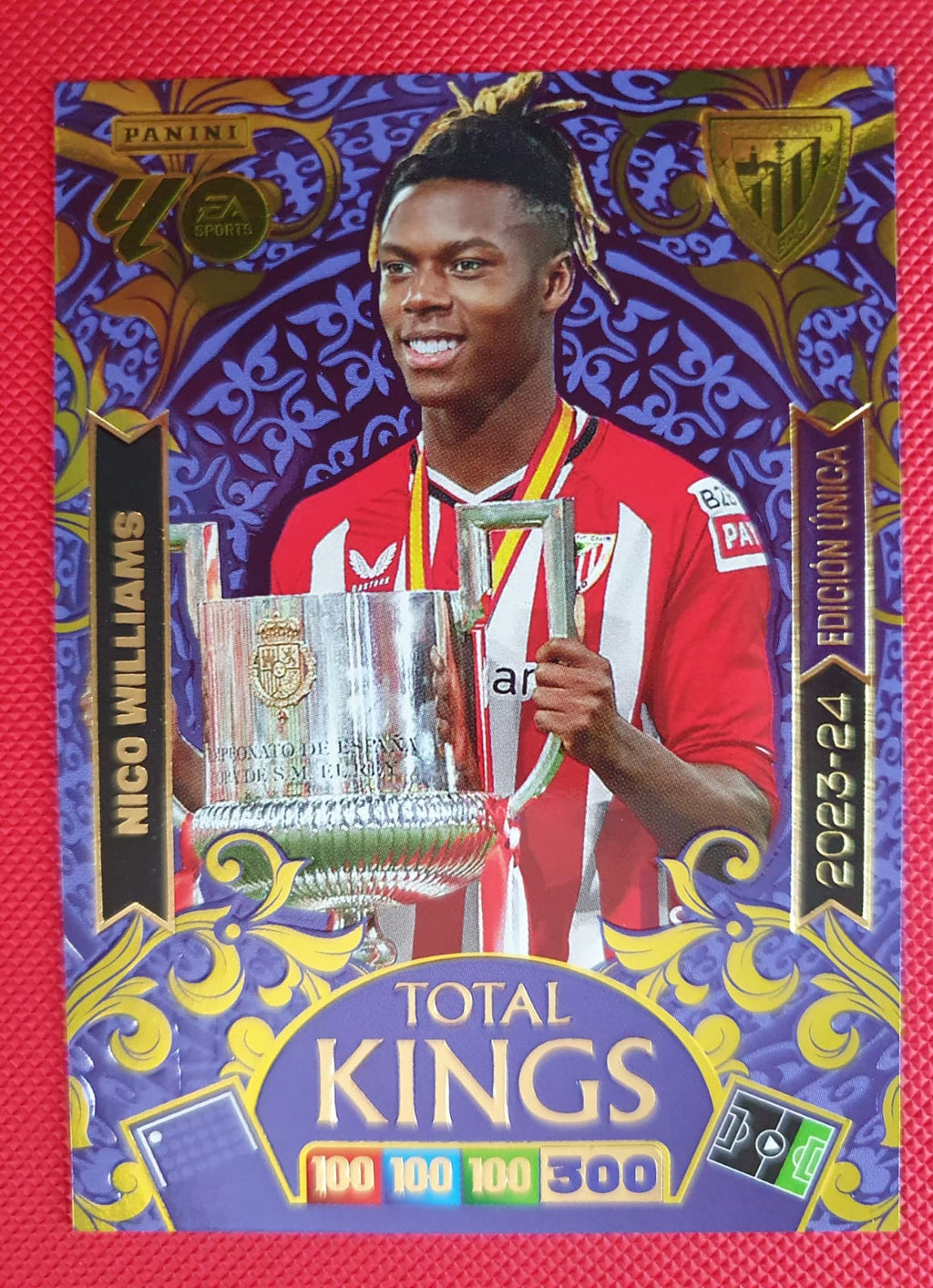 Nico Williams Total Kings Edición Única 2023-24 - Frente