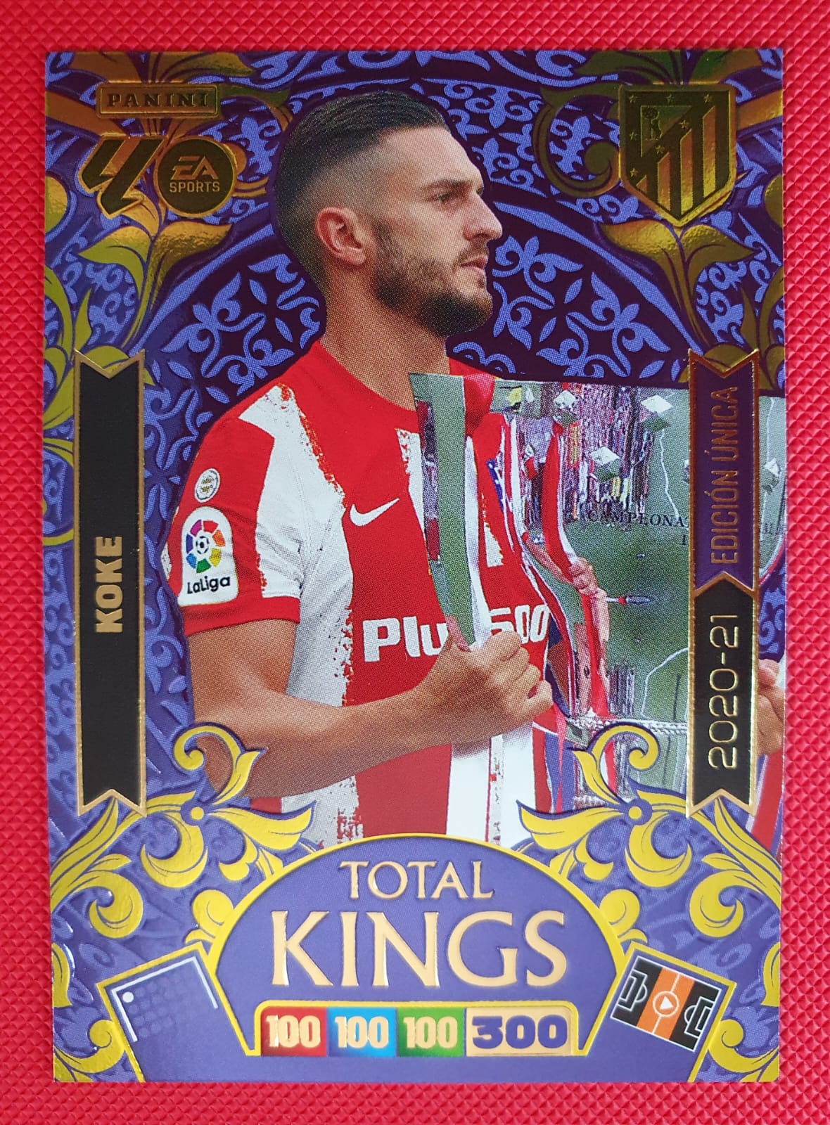 Koke Total Kings Edición Única 2020-21 - Frente