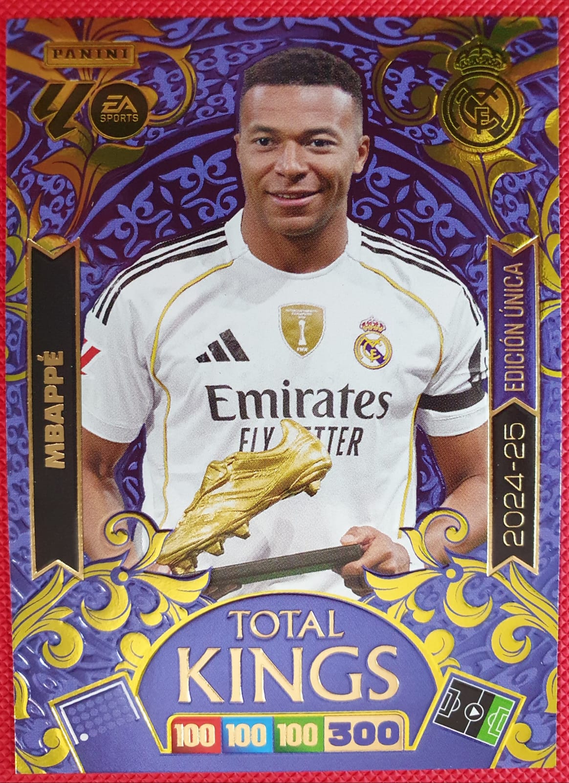 Mbappé Total Kings Edición Única 2024-25 - Frente