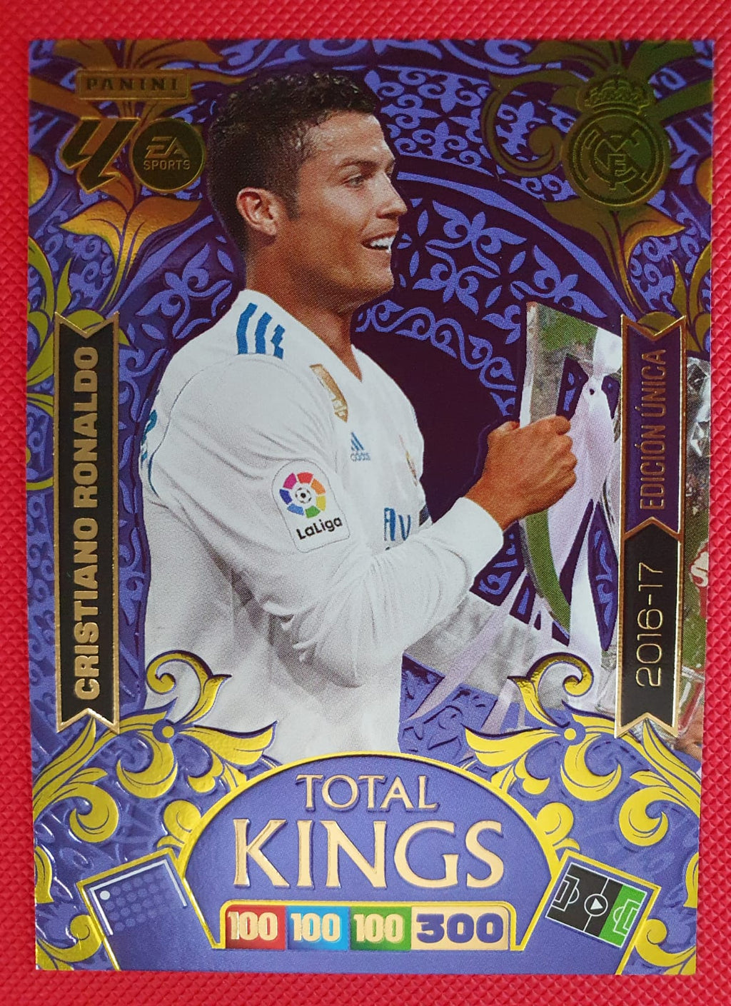 Cristiano Ronaldo Total Kings Edición Única 2016-17 - Frente