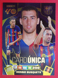 Sergio Busquets Card Única - Frente