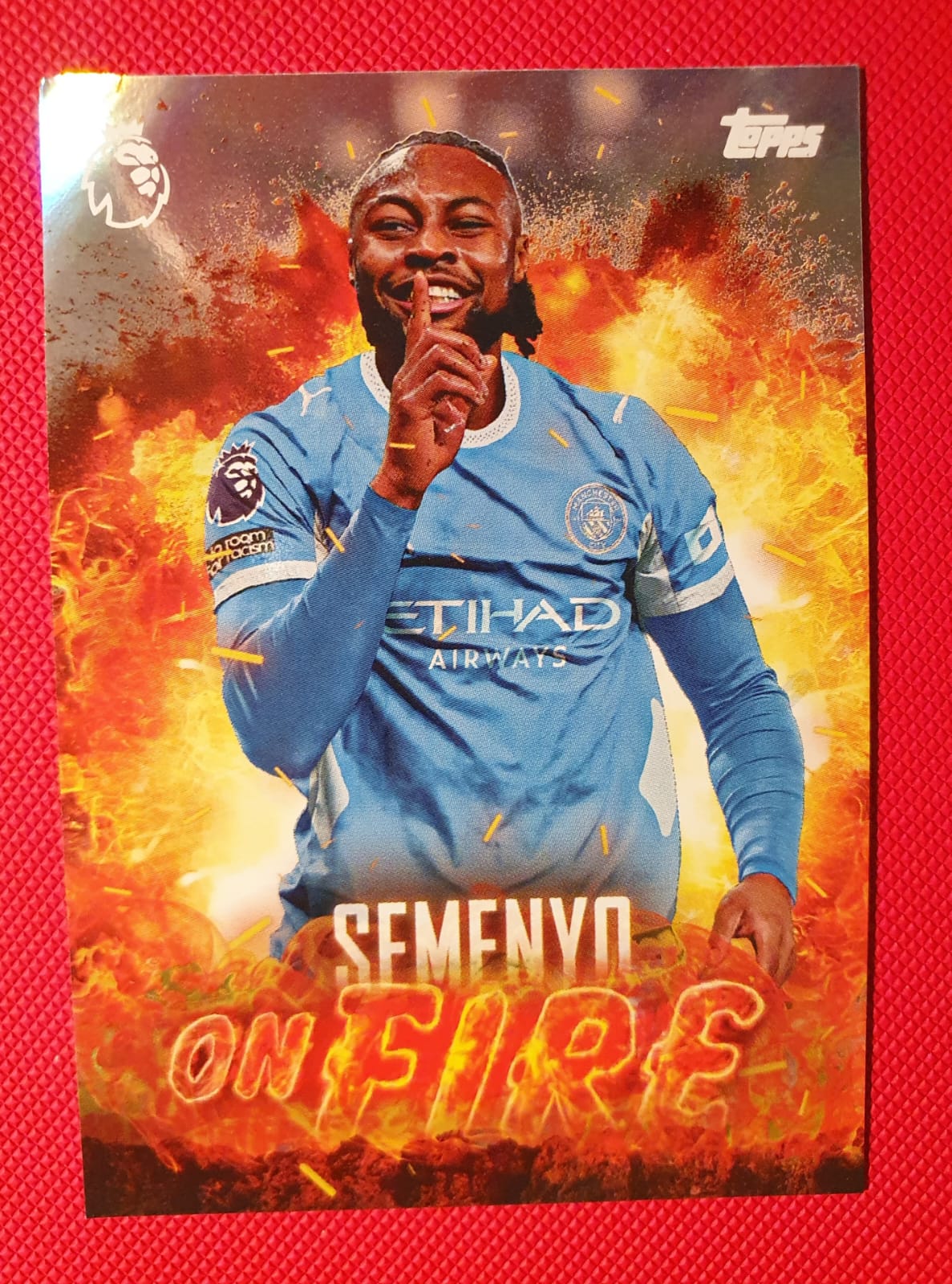Topps Premier League 2026-27 On Fire - Semenyo