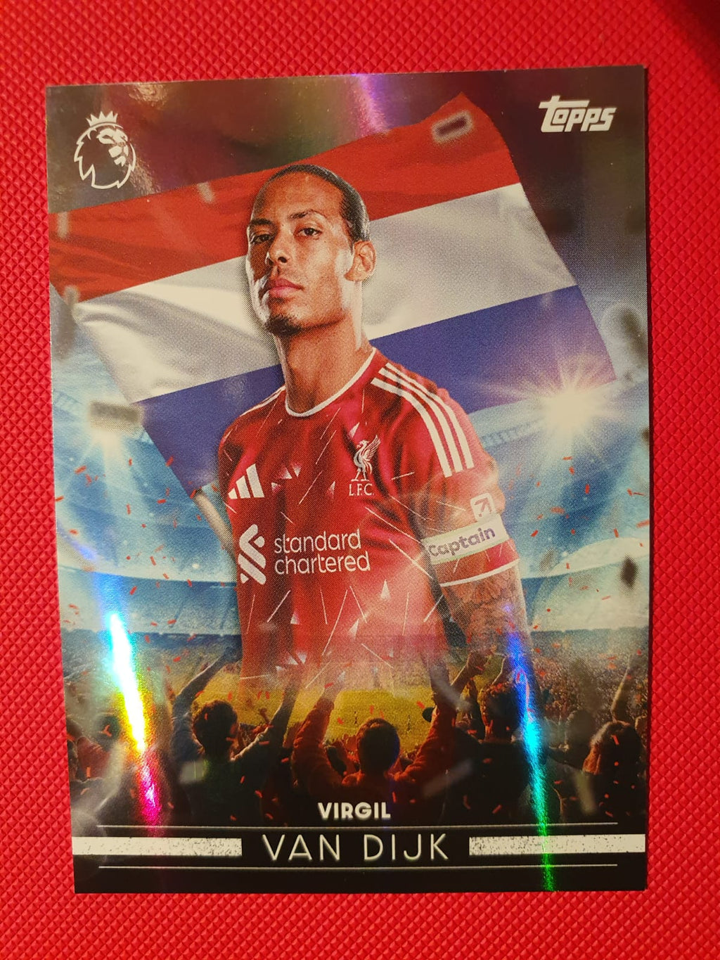 Virgil van Dijk Fan Favourites FF16 - Frente