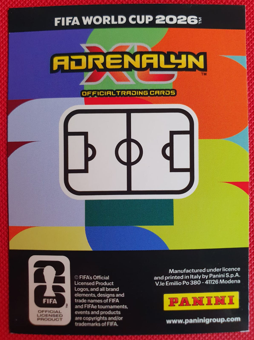 Canada Badge #83 - Panini Adrenalyn XL FIFA World Cup 2026 - Reverso