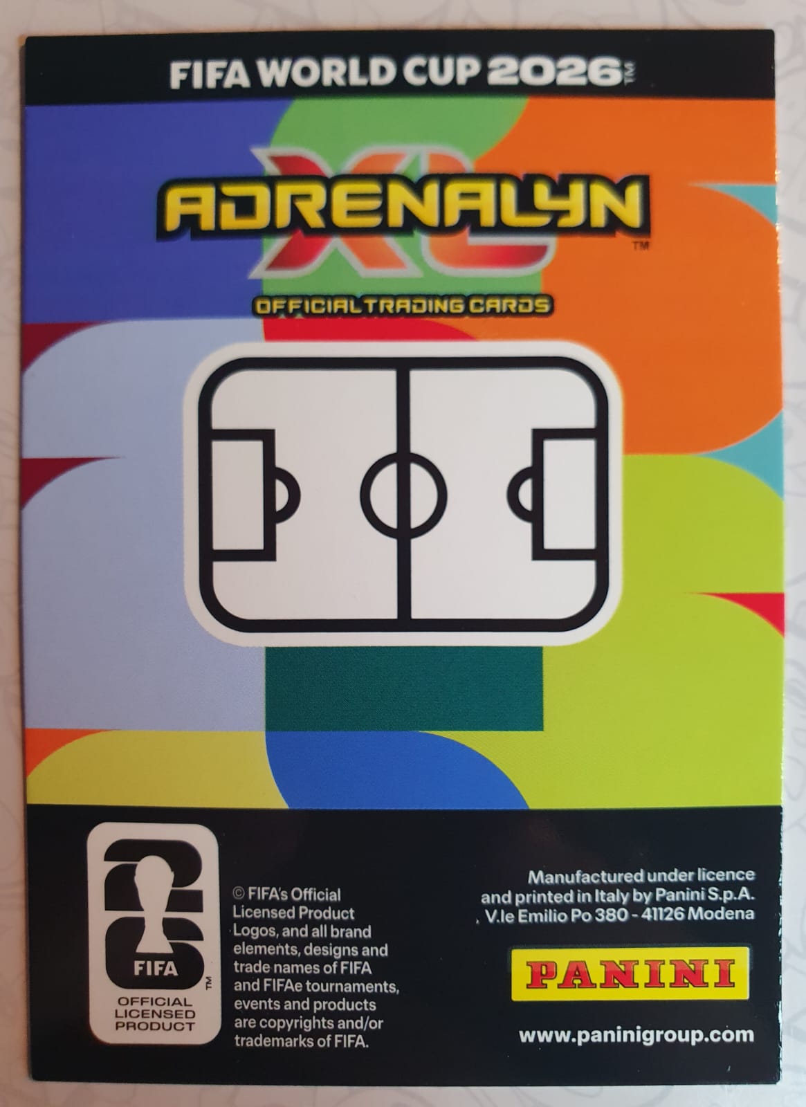 Ghana Badge #203 - Panini Adrenalyn XL FIFA World Cup 2026 - Reverso