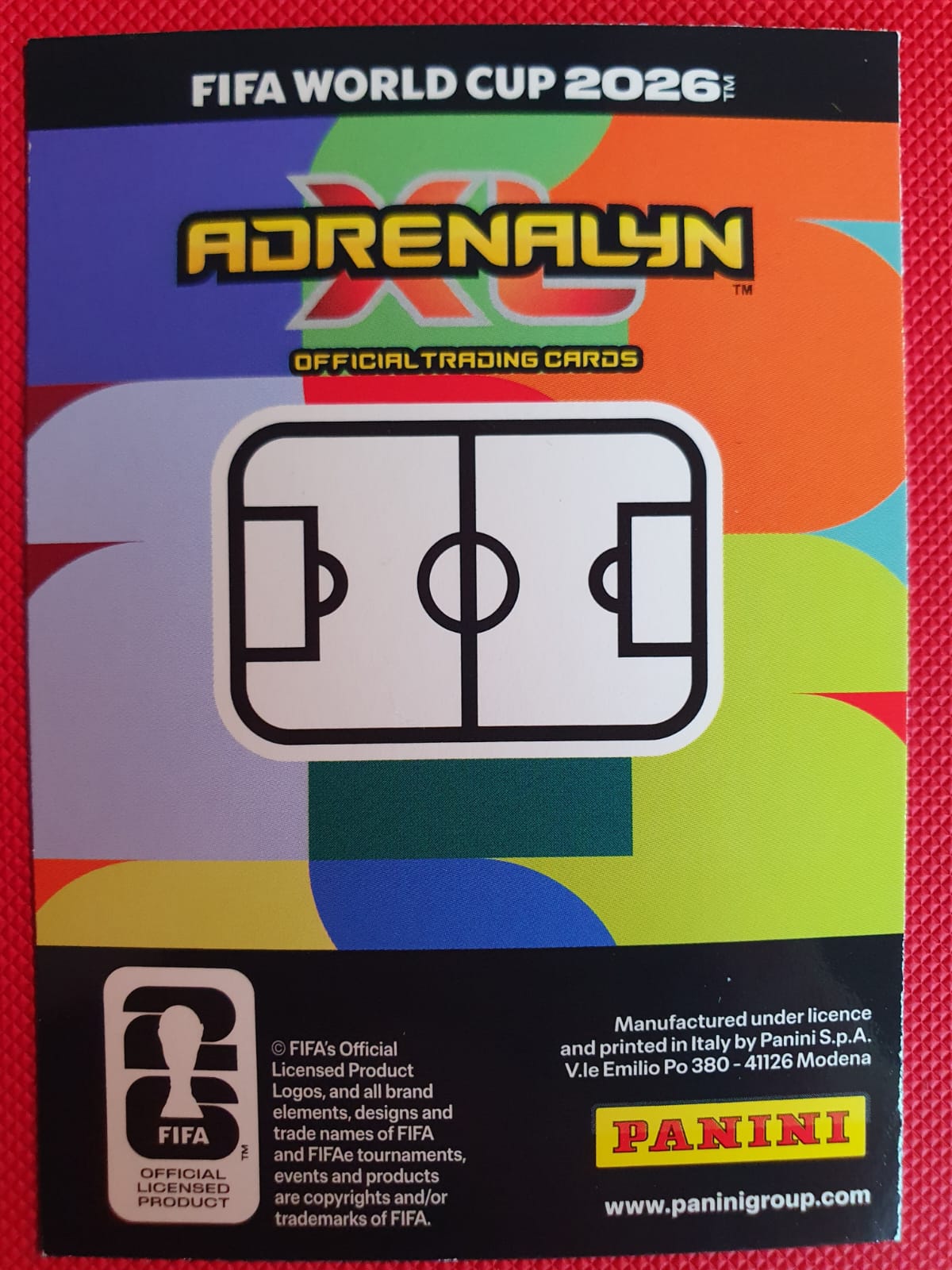 Korea Republic Badge #275 - Panini Adrenalyn XL FIFA World Cup 2026 - Reverso
