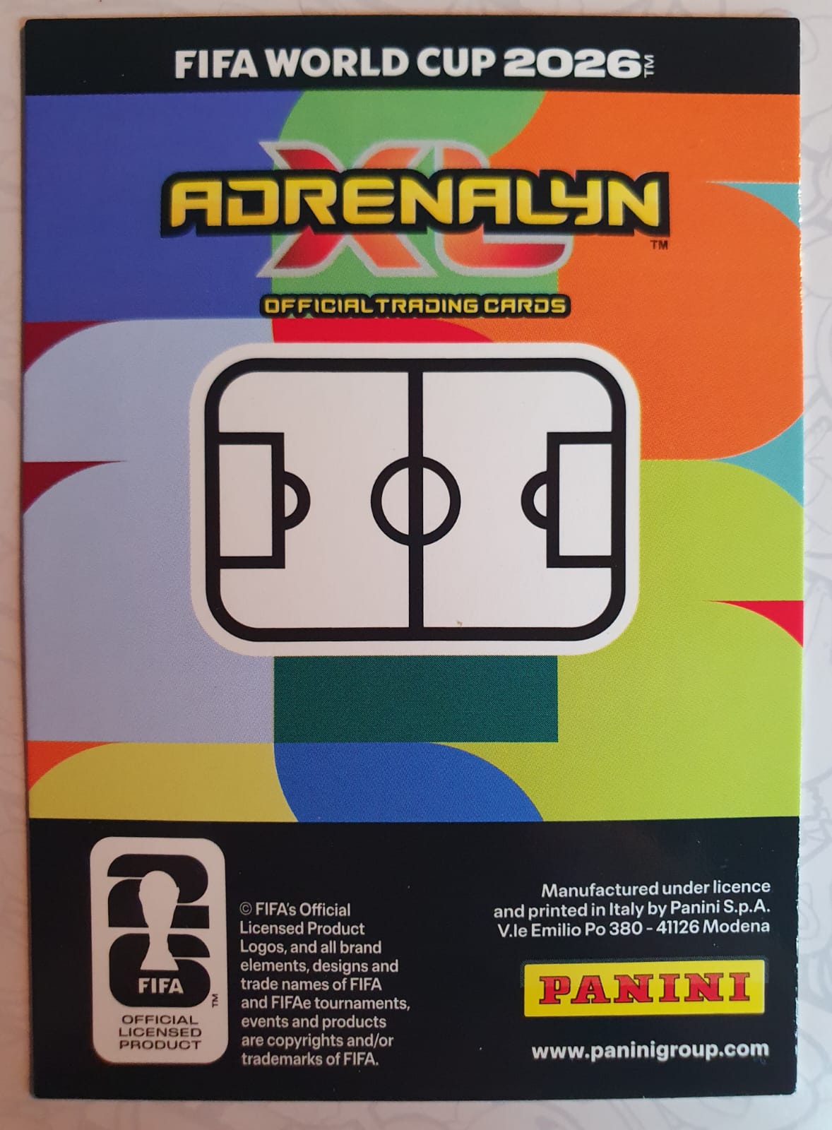 Scotland Badge #407 - Panini Adrenalyn XL FIFA World Cup 2026 - Reverso