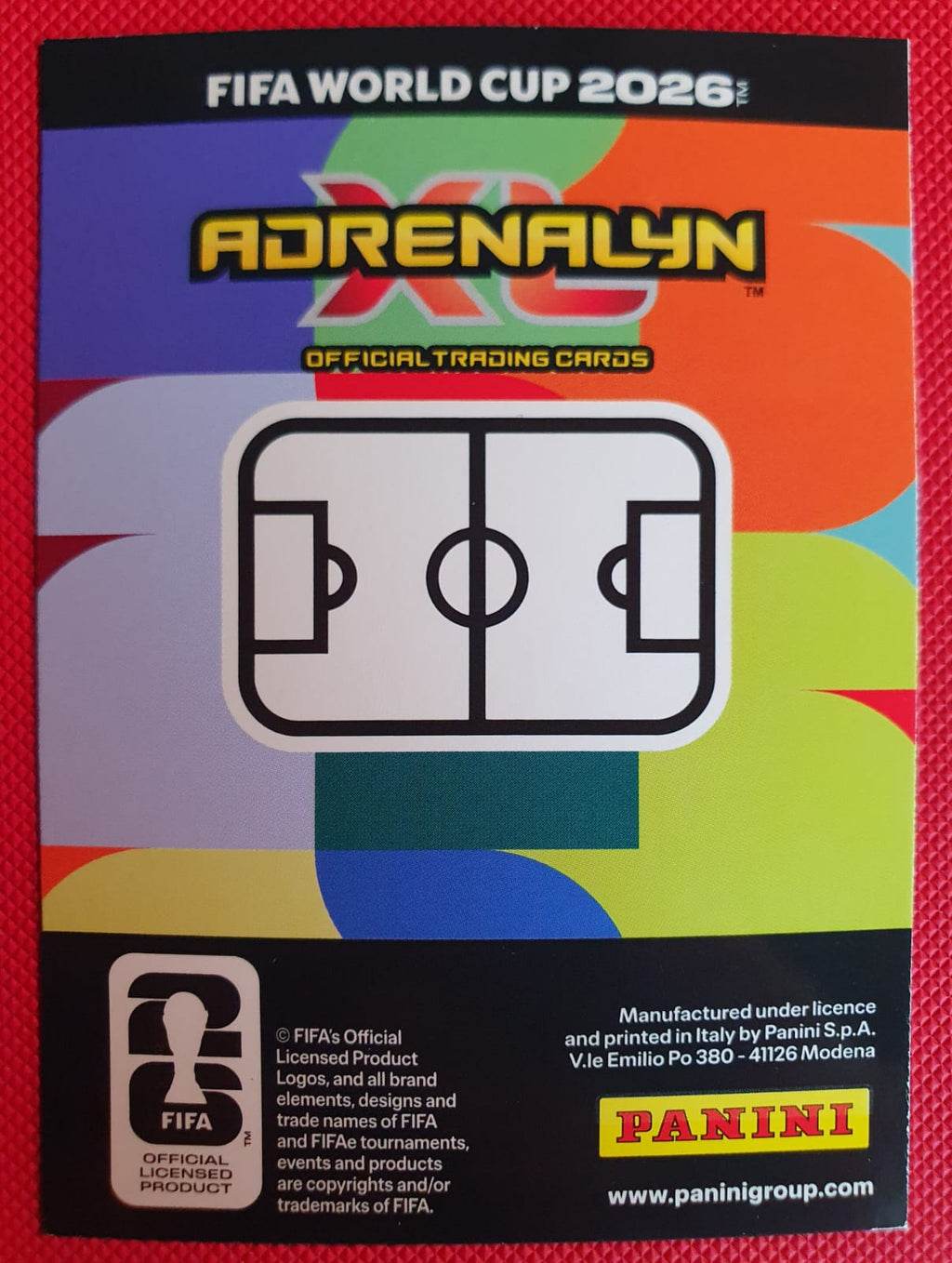 Uzbekistan Badge #503 - Panini Adrenalyn XL FIFA World Cup 2026 - Reverso