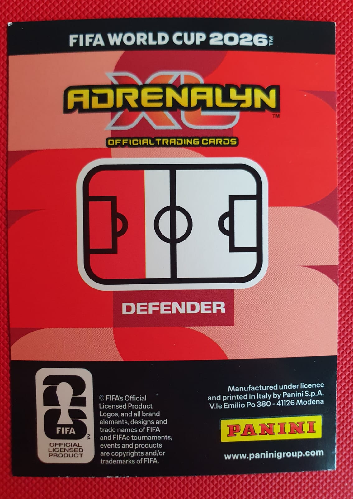 Wesley #611 Master Rookie - Panini Adrenalyn XL FIFA World Cup 2026 - Reverso
