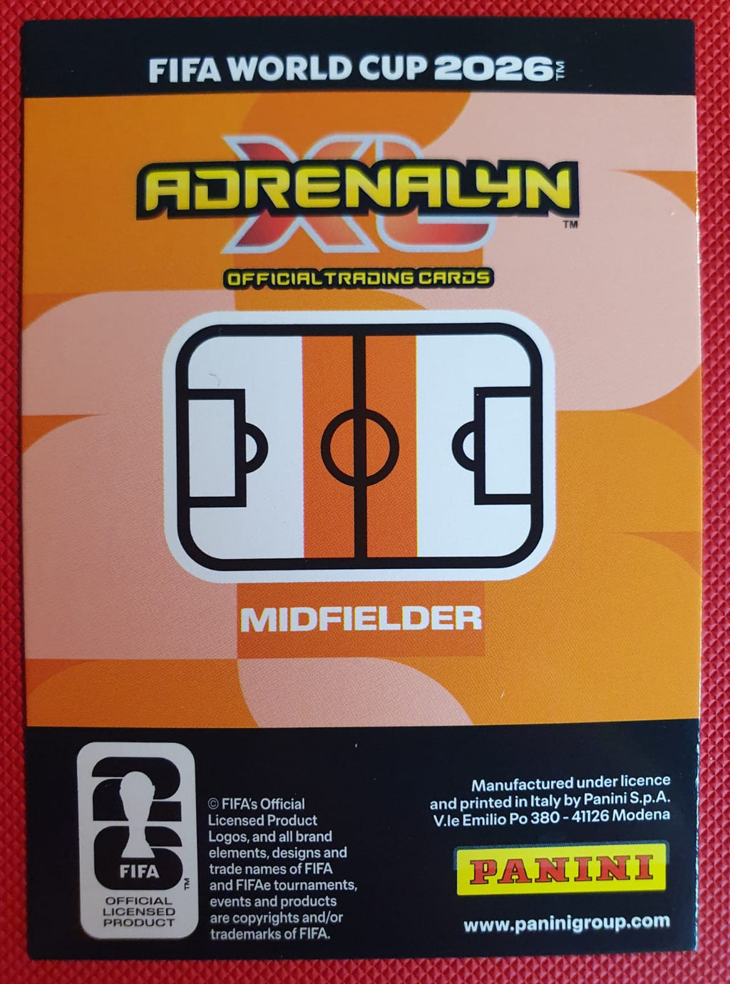 Petar Sučić #613 Master Rookie - Panini Adrenalyn XL FIFA World Cup 2026 - Frente