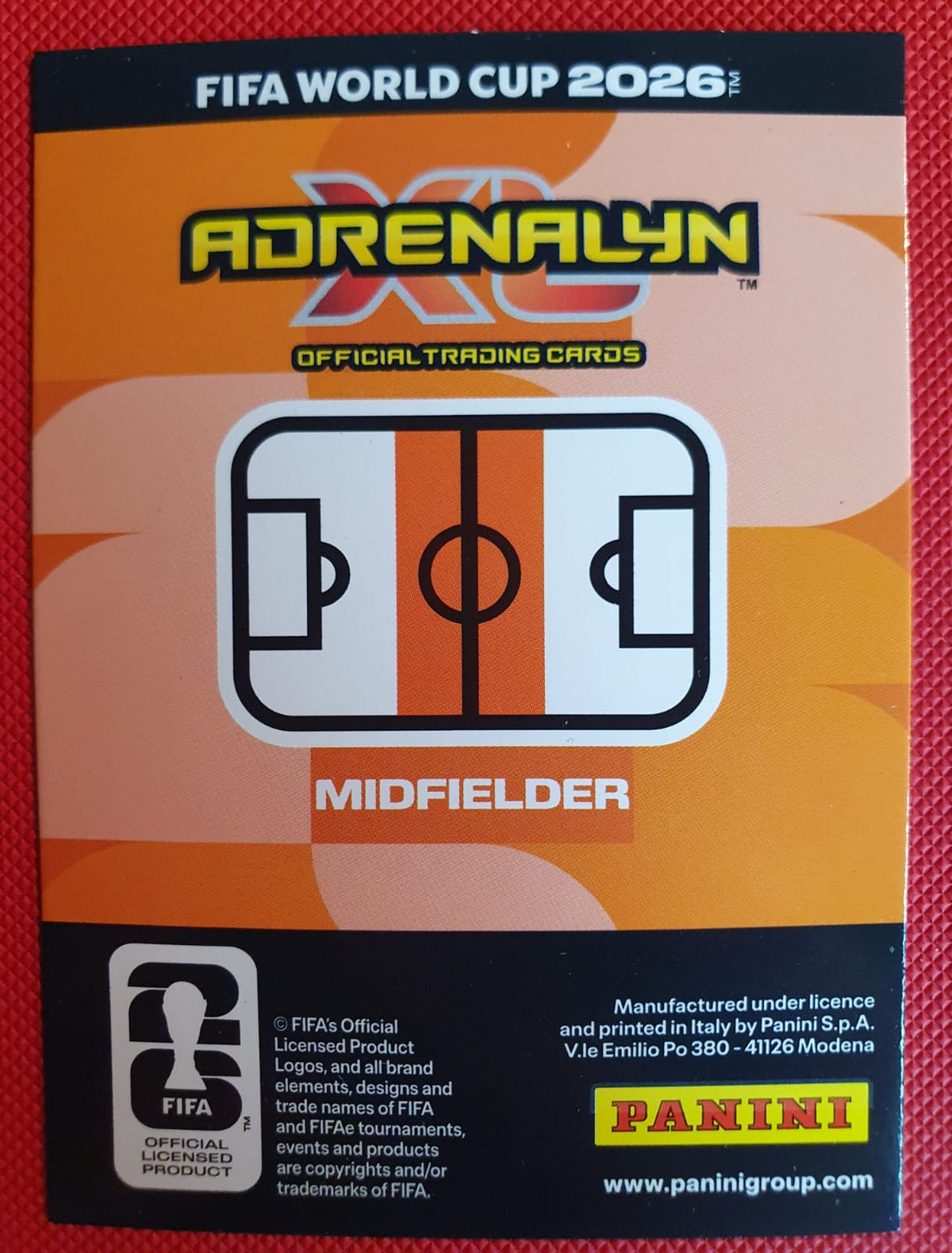 Kendry Páez #614 Master Rookie - Panini Adrenalyn XL FIFA World Cup 2026 - Reverso