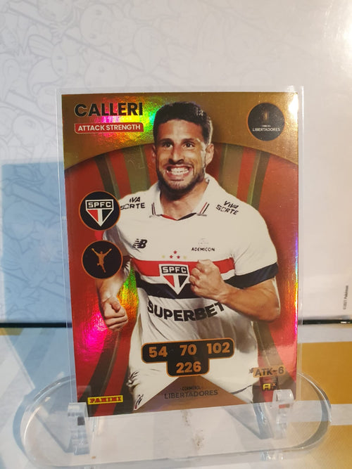 Adrenalyn XL Libertadores 2024 ATK-6 Calleri Attack Strength São Paulo FC
