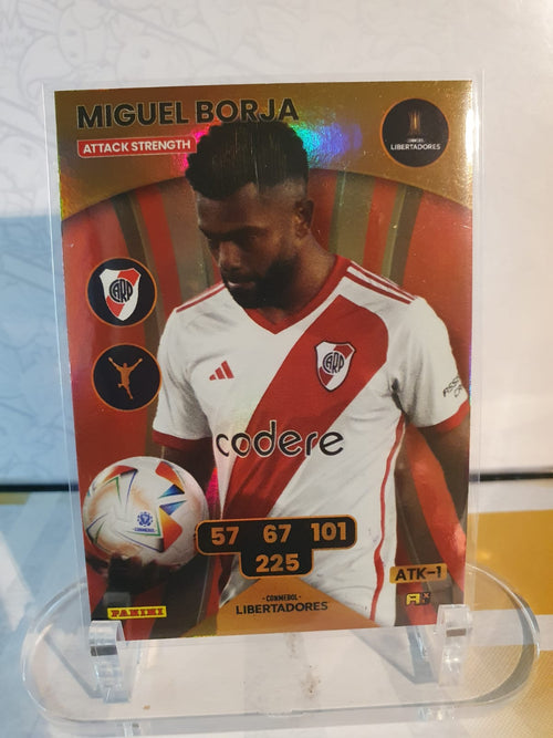 Adrenalyn XL Libertadores 2024 ATK-1 Miguel Borja Attack Strength River Plate