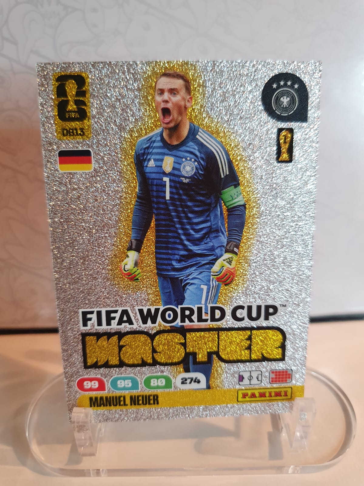 Manuel Neuer FIFA World Cup Master Panini Adrenalyn XL