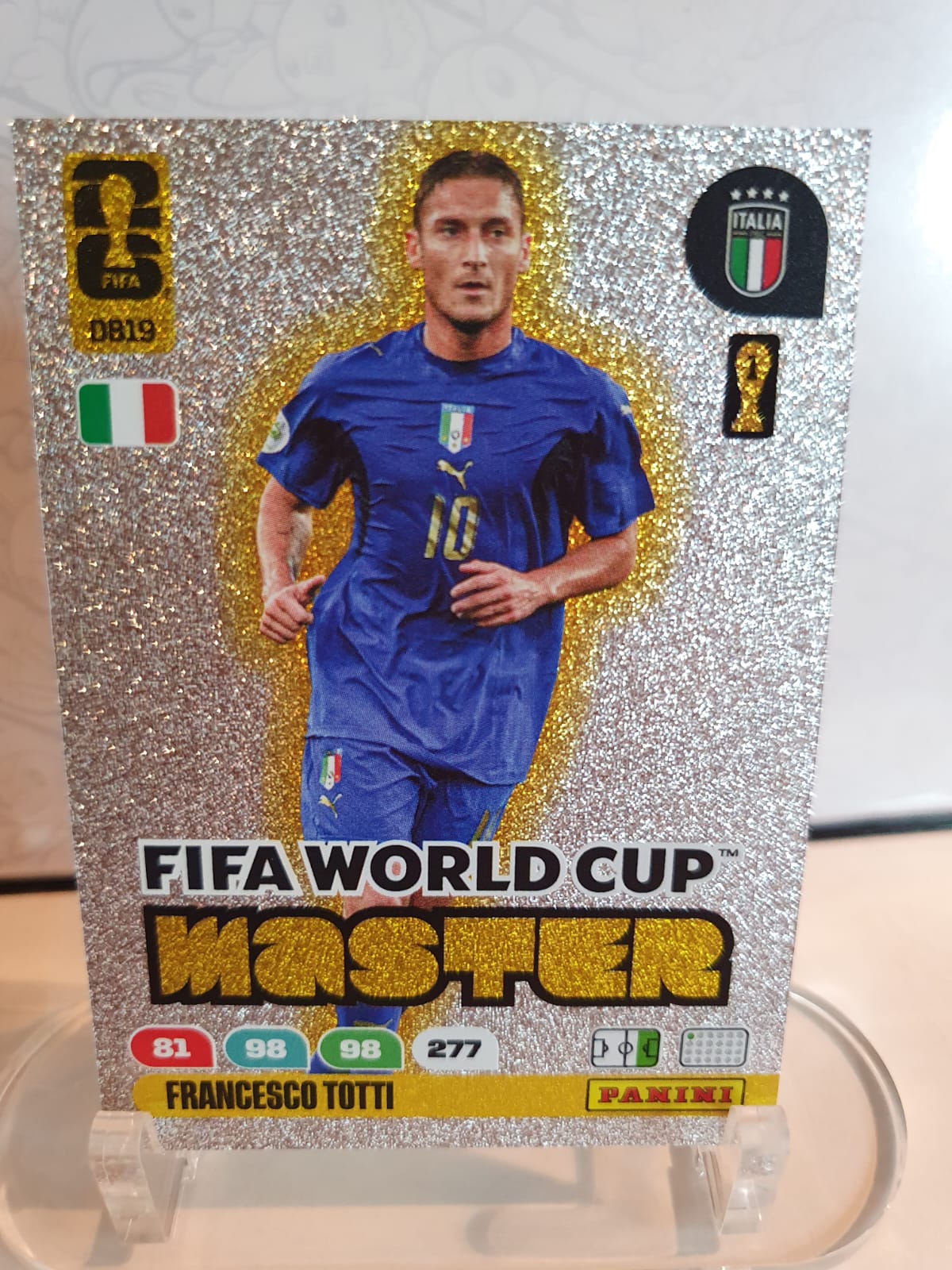 Francesco Totti FIFA World Cup Master Panini Adrenalyn XL