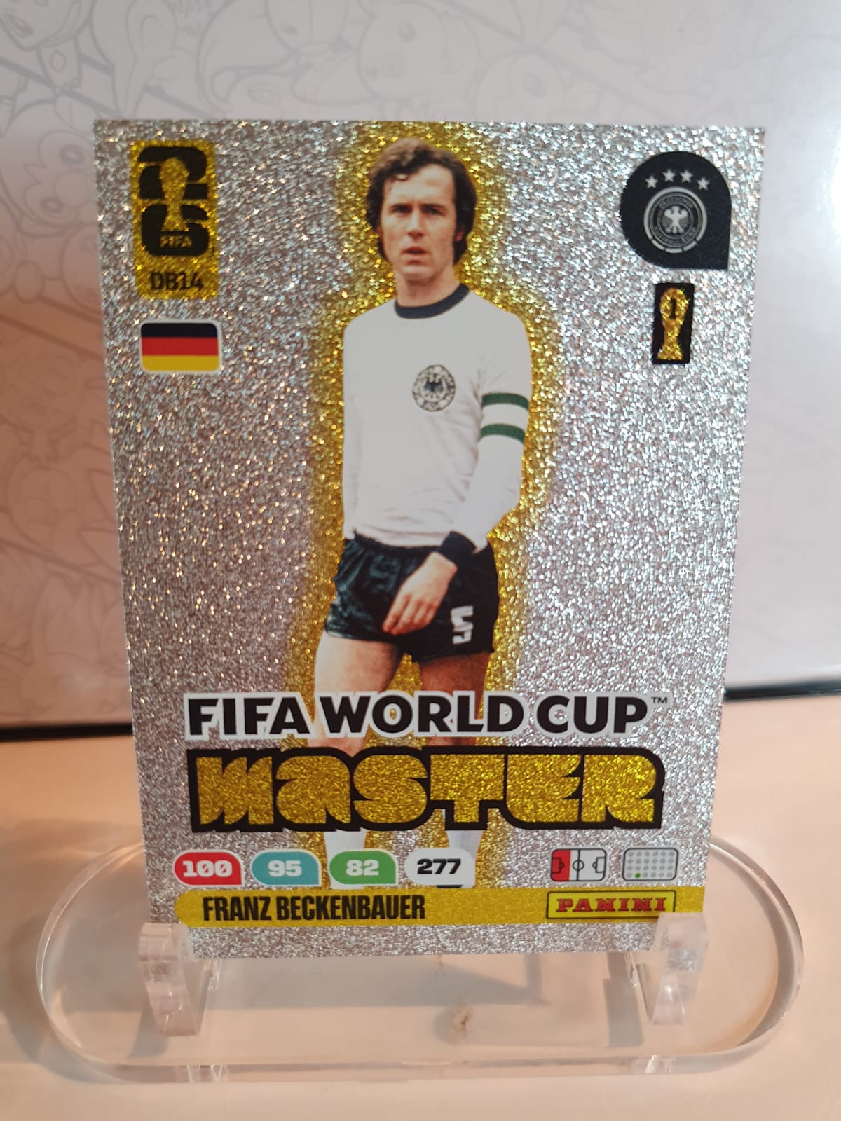 Franz Beckenbauer FIFA World Cup Master Panini Adrenalyn XL