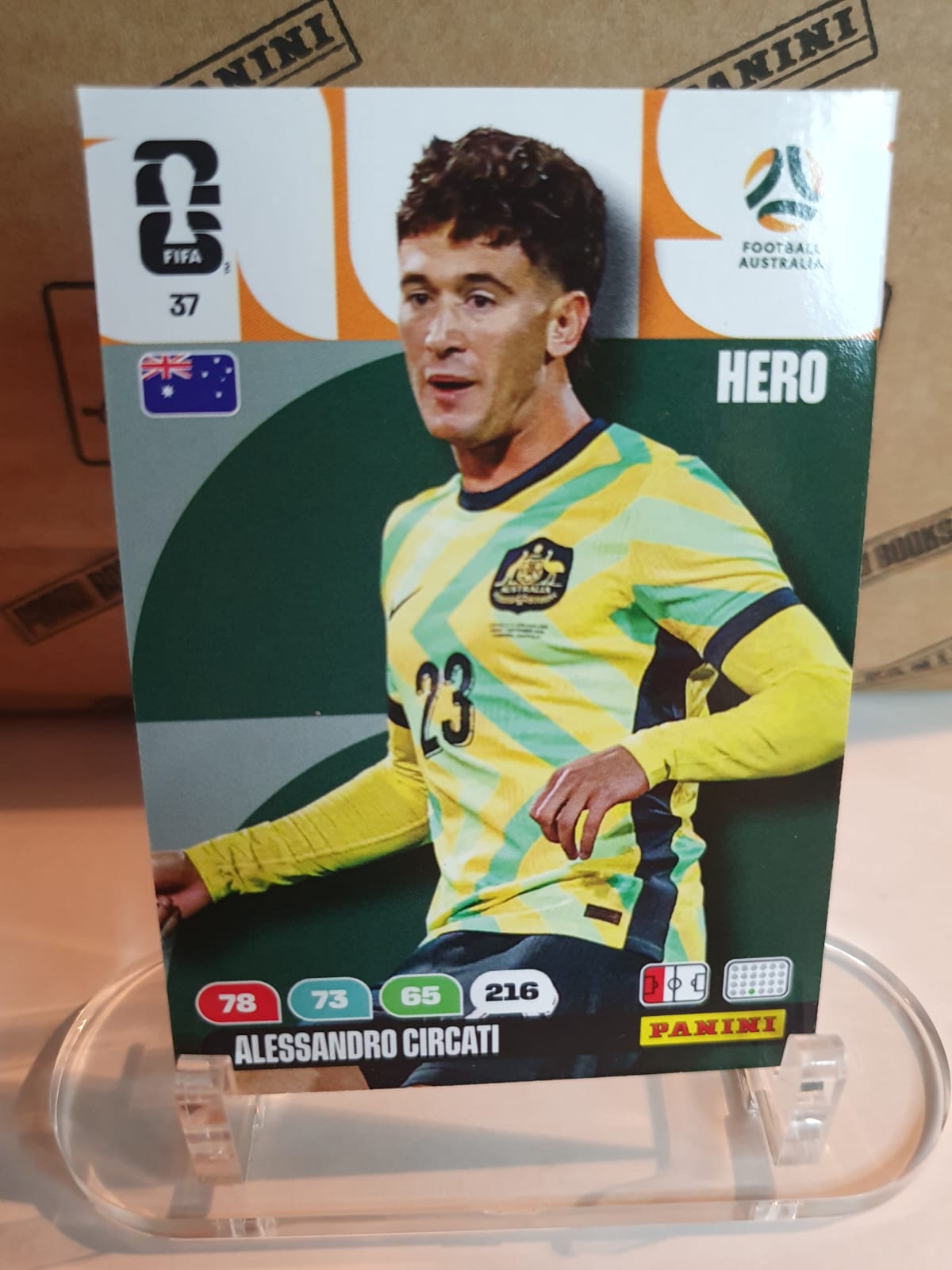 HERO #37 Alessandro Circati Panini Adrenalyn XL FIFA World Cup 2026