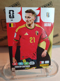 HERO #63 Timothy Castagne Panini Adrenalyn XL FIFA World Cup 2026