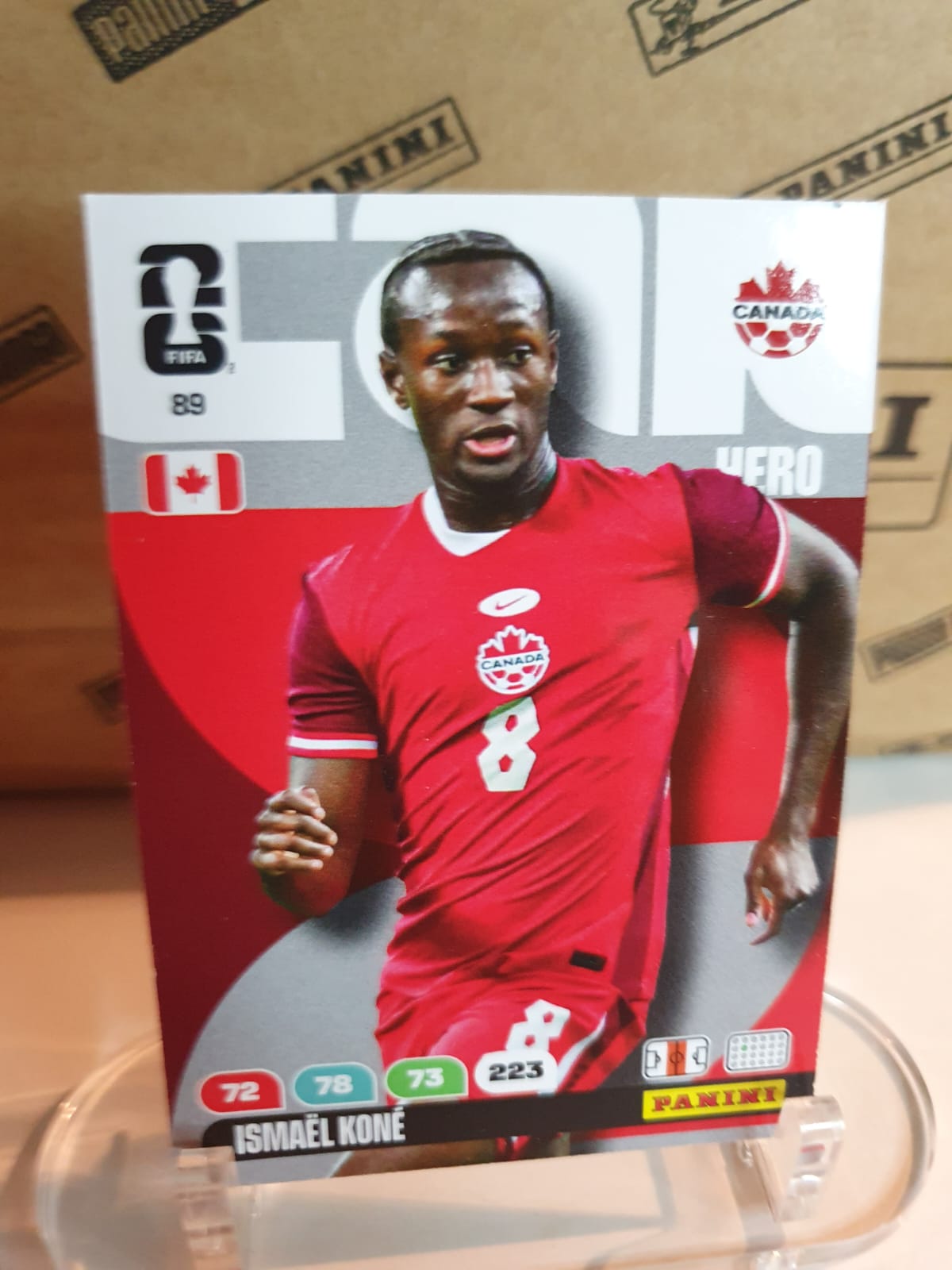 HERO #89 Ismaël Koné Panini Adrenalyn XL FIFA World Cup 2026