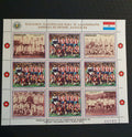 Hoja miniatura Paraguay clasificación Mundial México 1986 - Estampillas conmemorativas