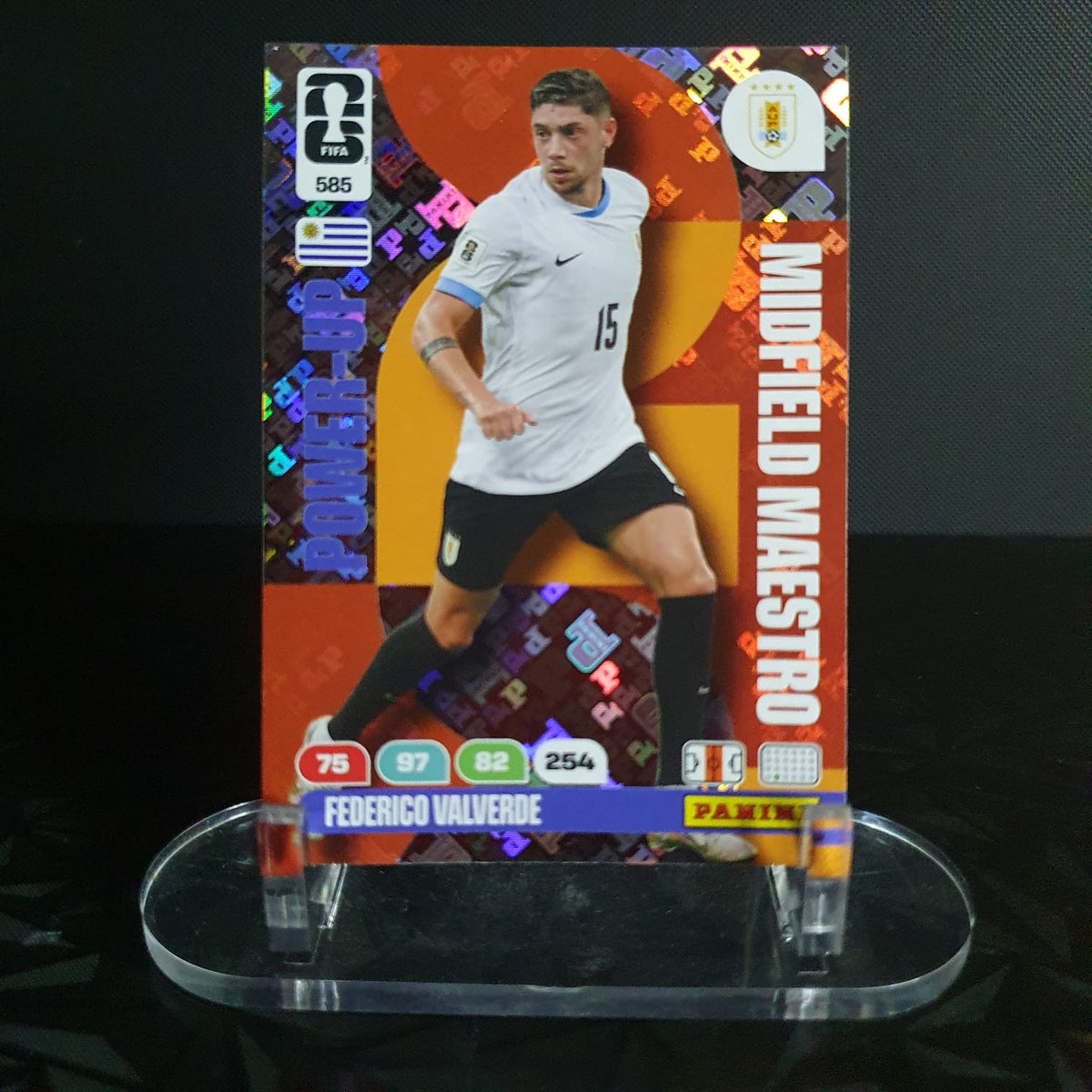 Federico Valverde Power-Up Midfield Maestro Panini Adrenalyn XL FIFA World Cup 2026