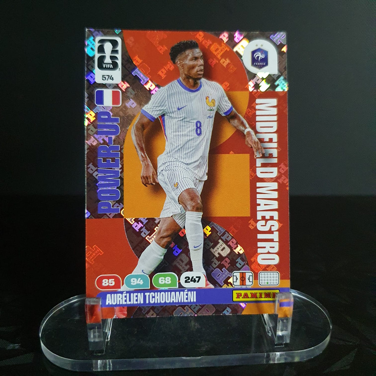 Aurélien Tchouaméni Power-Up Midfield Maestro Panini Adrenalyn XL FIFA World Cup 2026