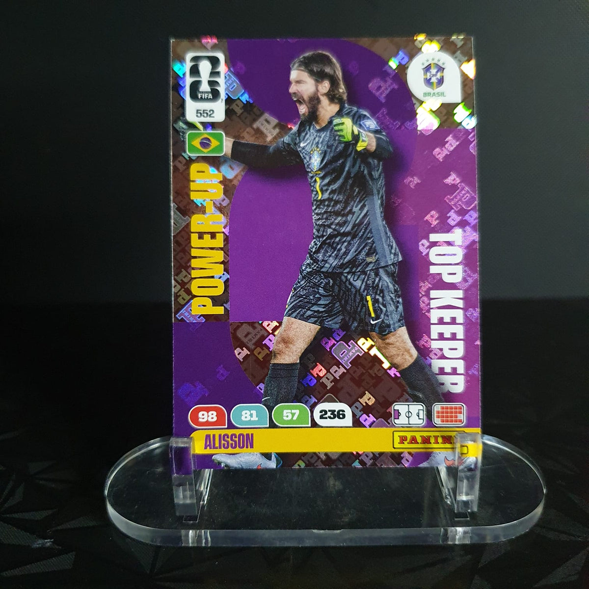Alisson Power-Up Top Keeper Panini Adrenalyn XL FIFA World Cup 2026