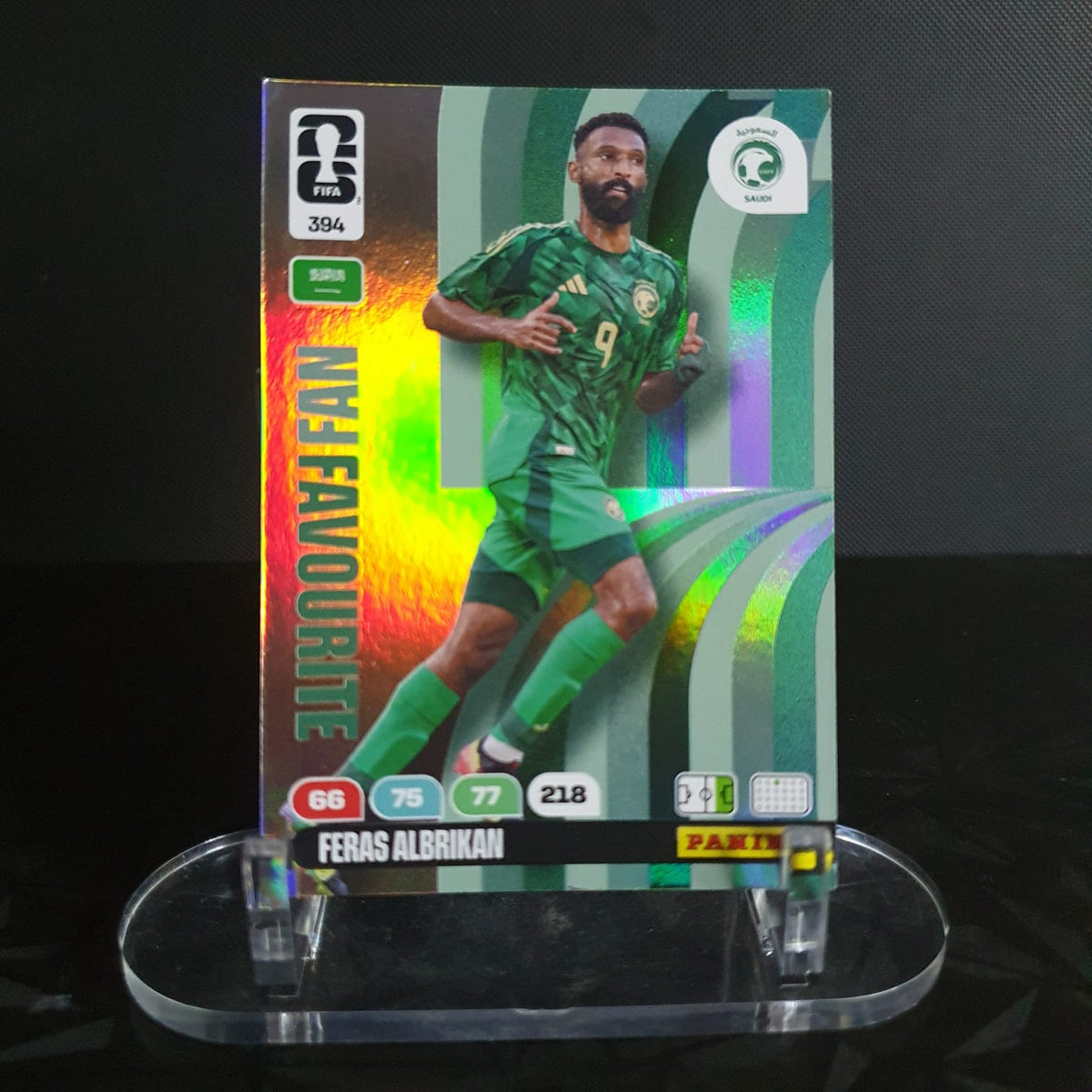 Feras Albrikan Fan Favourite Panini Adrenalyn XL FIFA World Cup 2026