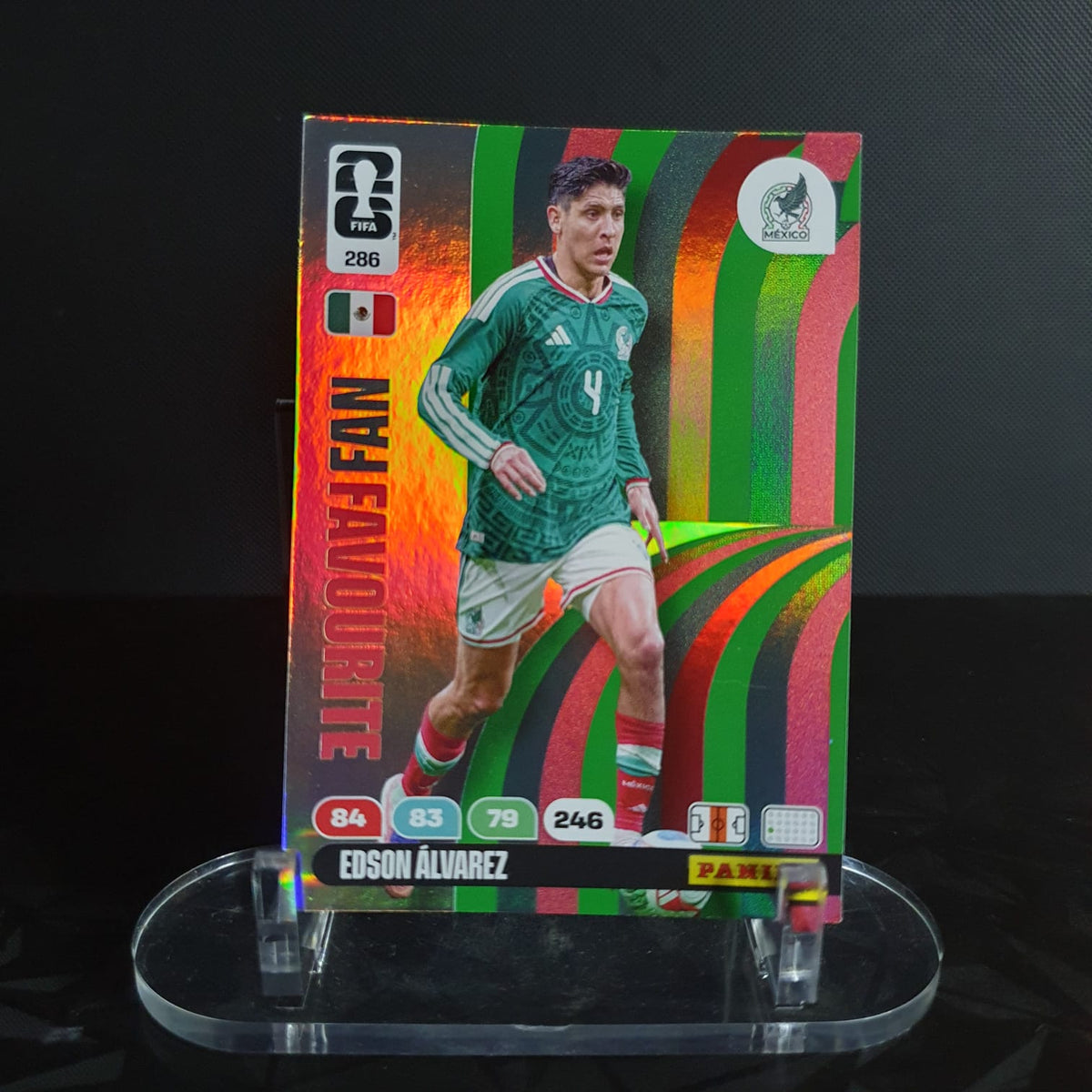 Edson Álvarez Fan Favourite Panini Adrenalyn XL FIFA World Cup 2026