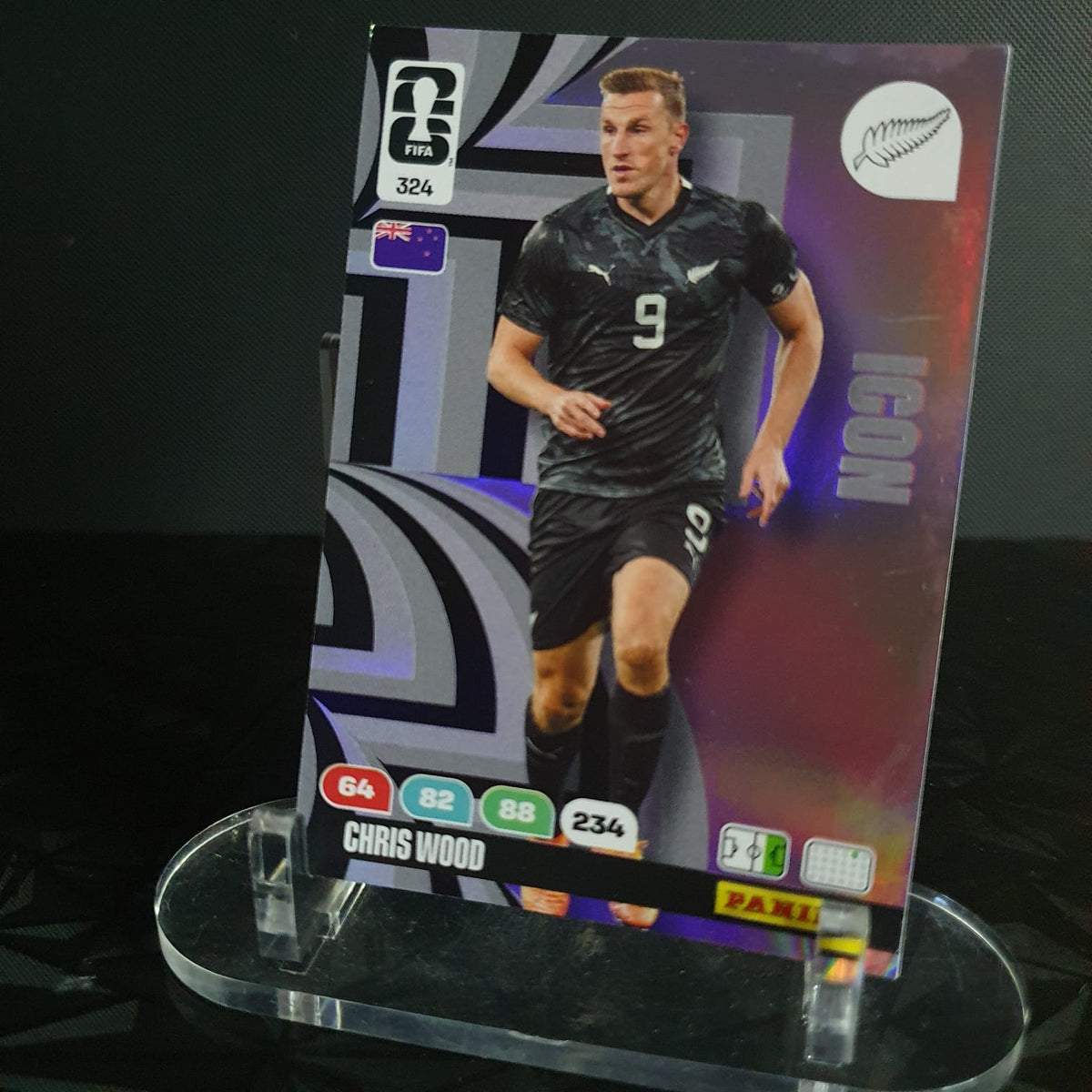 Chris Wood Icon Panini Adrenalyn XL FIFA World Cup 2026