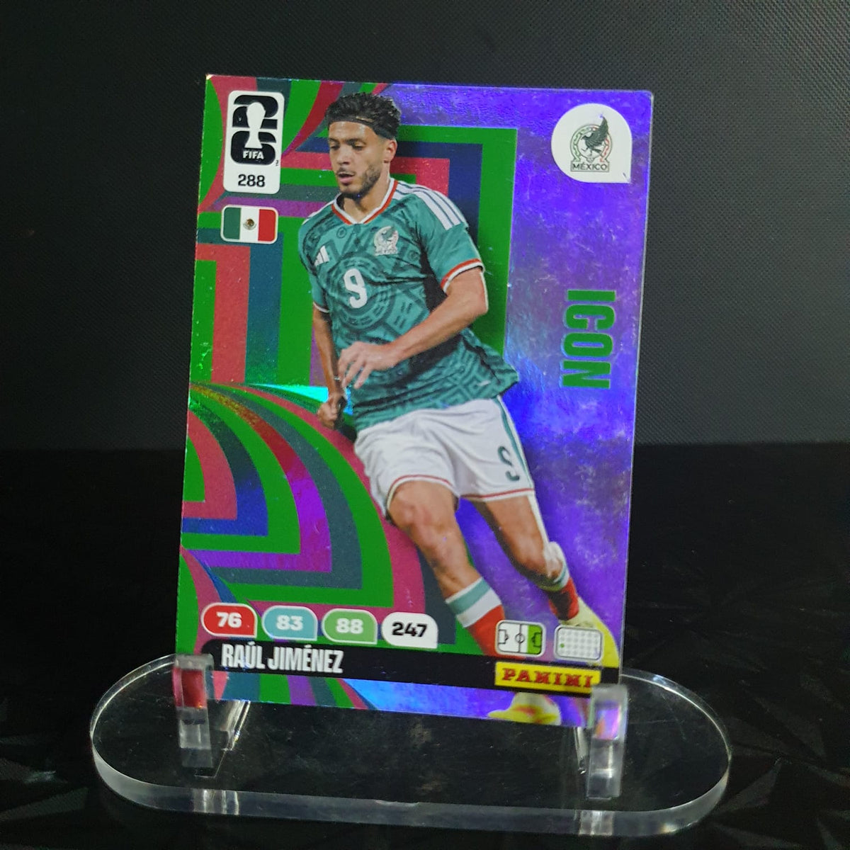 Raül Jiménez Icon Panini Adrenalyn XL FIFA World Cup 2026