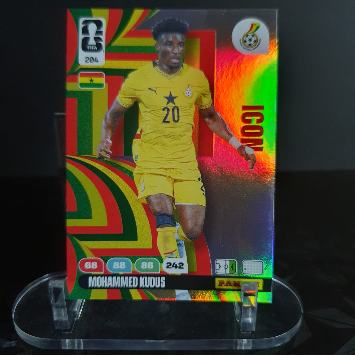 Mohammed Kudus Icon Panini Adrenalyn XL FIFA World Cup 2026