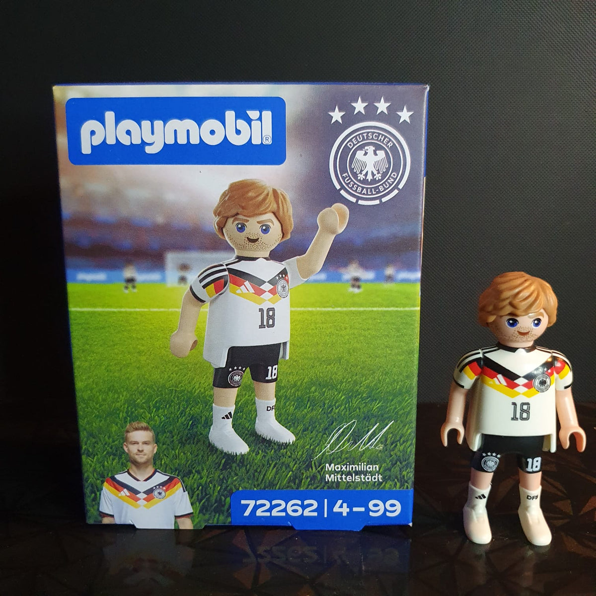 Playmobil Maximilian Mittelstädt #18 DFB Alemania - Figura Coleccionable 72262