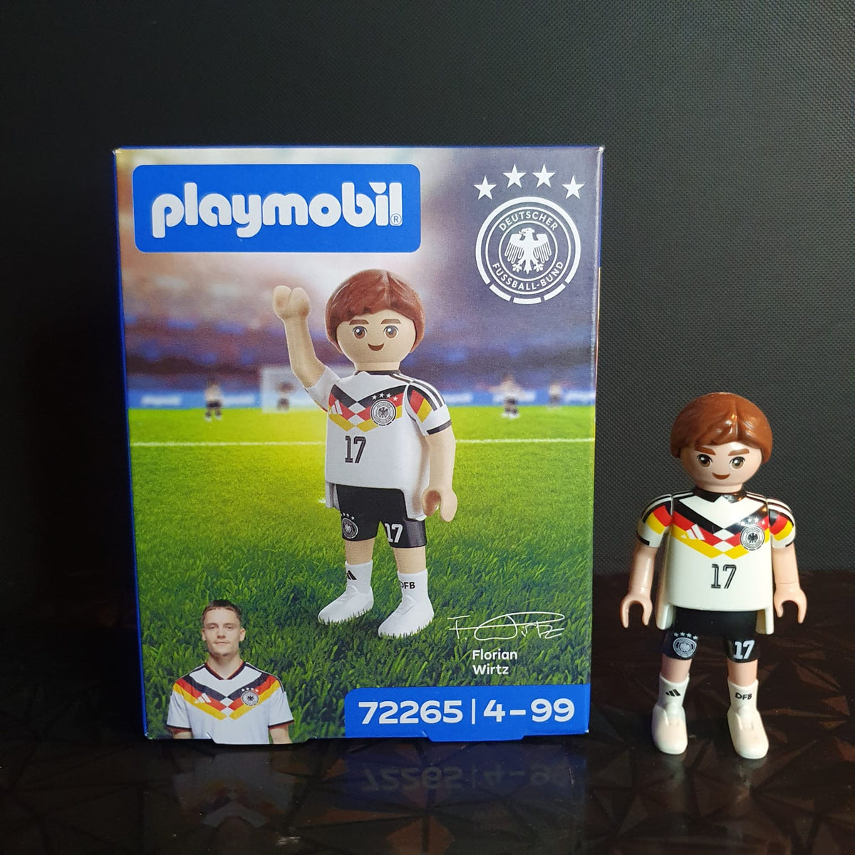 Playmobil Florian Wirtz #17 DFB Alemania - Figura Coleccionable 72265
